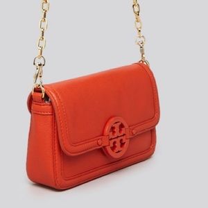 Tory Burch Amanda Classic Mini Leather Cross Body Bag